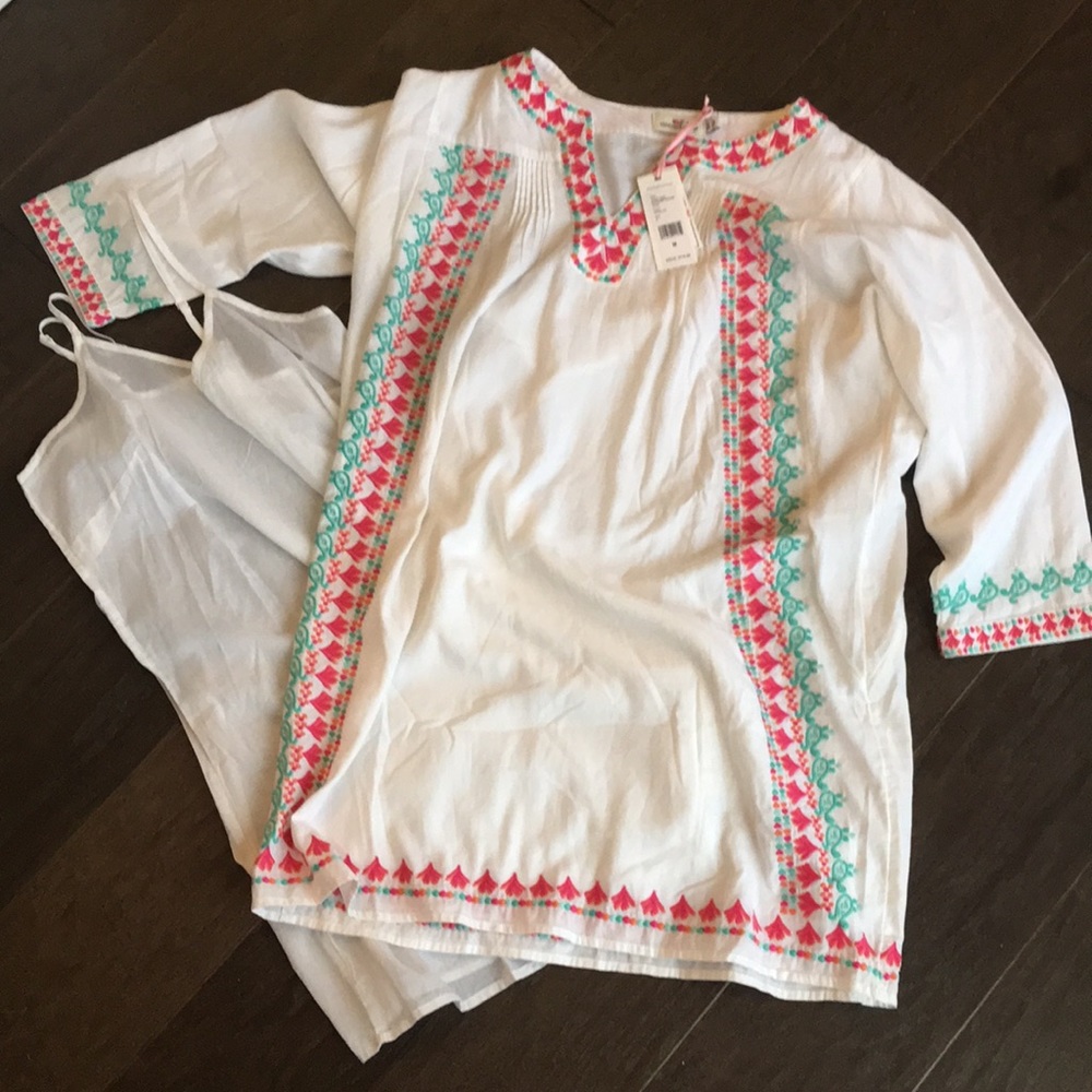 Vineyard Vines NWT Swim Coverup with Slip (M)